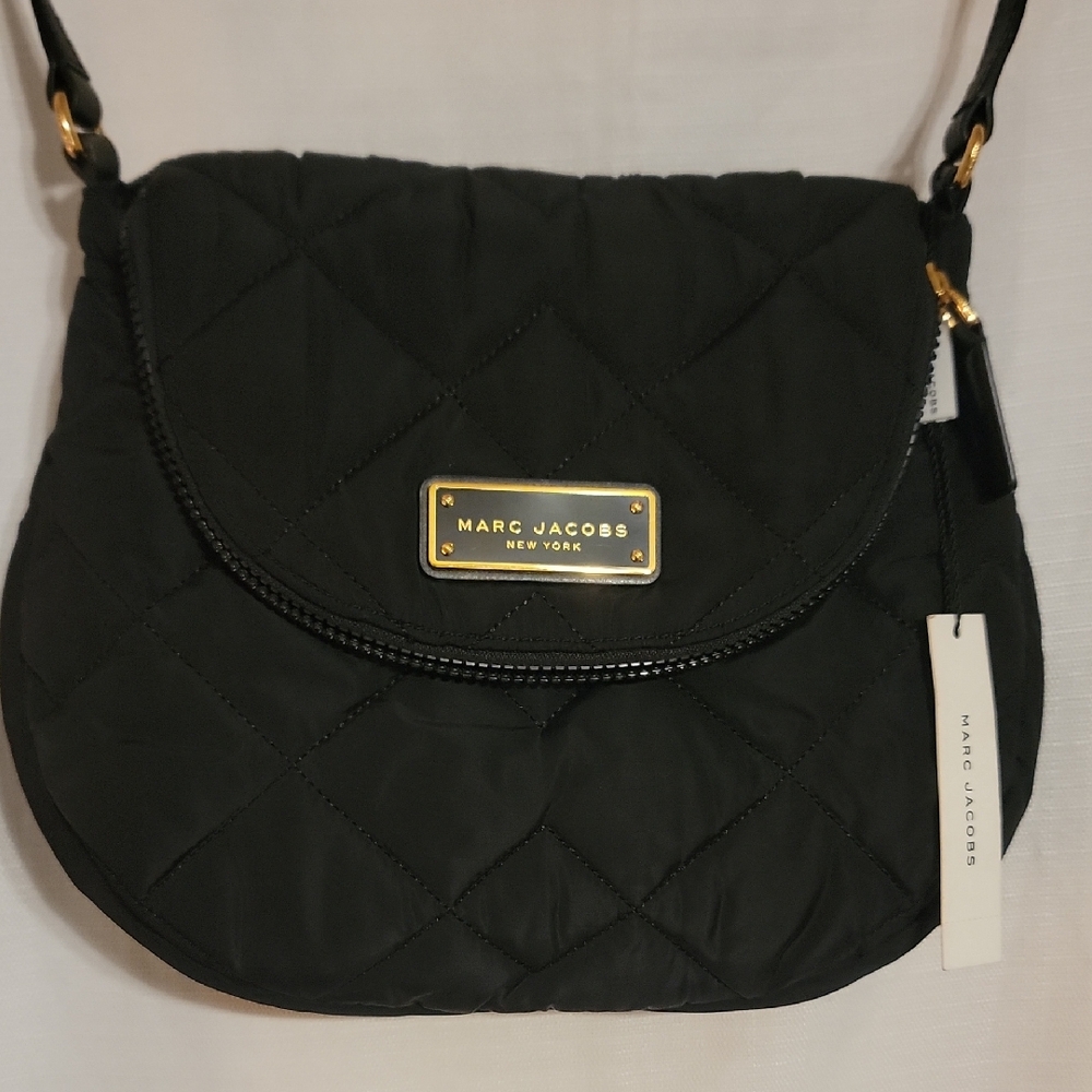 Marc Jacobs Quilted Black Crossbody Bag